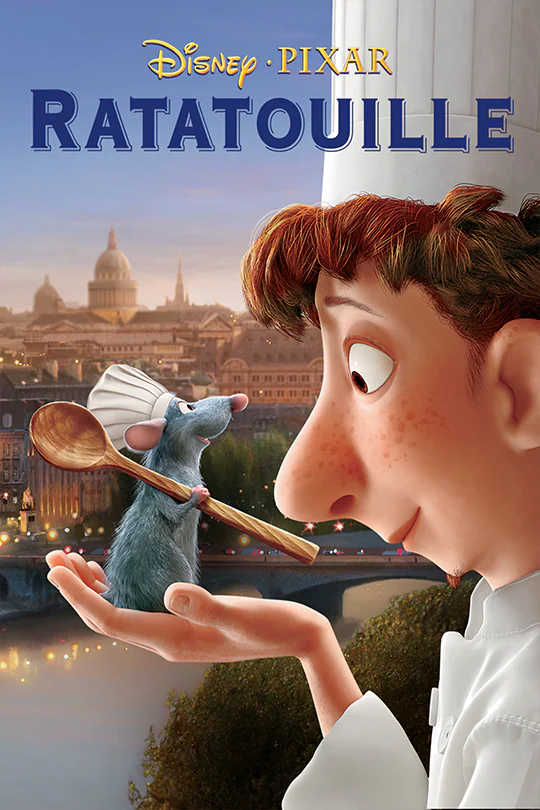 Movie poster for Disney’s Ratatouille